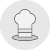 diseño de icono de vector de sombrero de chef