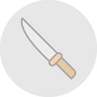 diseño de icono de vector de cuchillo