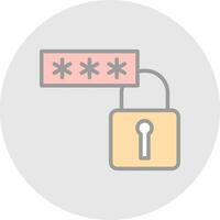 Password Reset Vector Icon Design