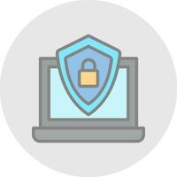 System Security Vector Icon Design