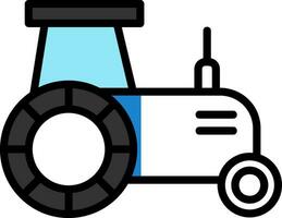 Tractor Vector Icon Design