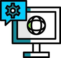 Computer science Vector Icon Design