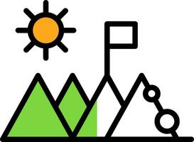 Boulder Vector Icon Design
