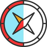 Compass Vector Icon Design