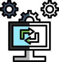 Software Configuration Vector Icon Design