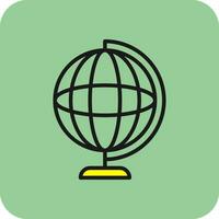 Globe Vector Icon Design