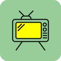 Television Vector Icon Design