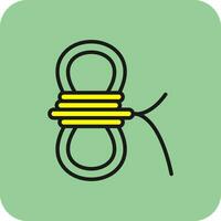 Rope Vector Icon Design