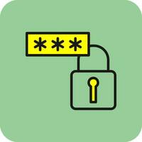 Password Reset Vector Icon Design