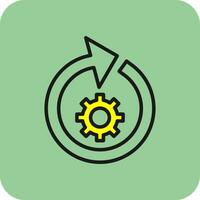 Recovery Process Vector Icon Design