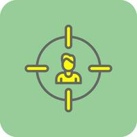 Target Audience Vector Icon Design