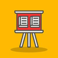 Whiteboard Vector Icon Design