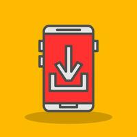 App Installation Vector Icon Design
