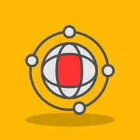 Network Monitoring Vector Icon Design
