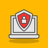 System Security Vector Icon Design
