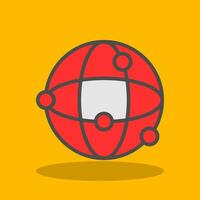globo red vector icono diseño