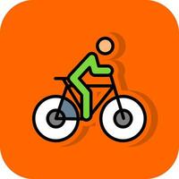 Cycling Vector Icon Design