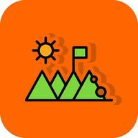 Boulder Vector Icon Design