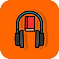 Audio book Vector Icon Design