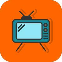 Television Vector Icon Design