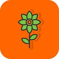 Flower Vector Icon Design