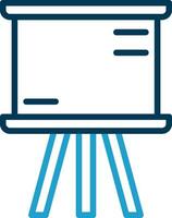 Whiteboard Vector Icon Design