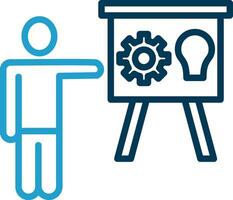 Training Vector Icon Design