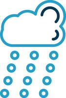 Rain Vector Icon Design