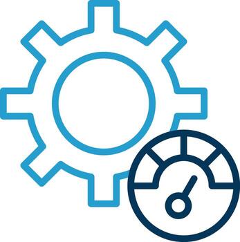 actuación mejoramiento vector icono diseño