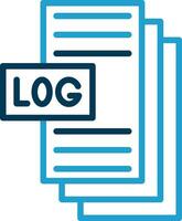 System Logs Vector Icon Design