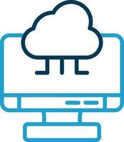 Cloud Computing Vector Icon Design
