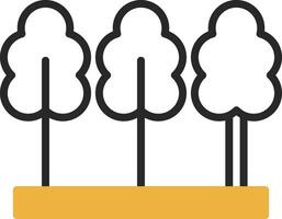 Trees Vector Icon Design