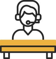 Help Desk Vector Icon Design