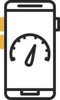 App Performance Vector Icon Design