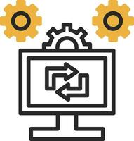 Software Configuration Vector Icon Design