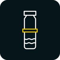 Water bottle Vector Icon Design