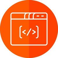 Coding Vector Icon Design