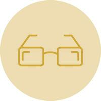 Glasses Vector Icon Design