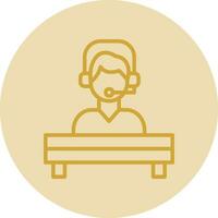 Help Desk Vector Icon Design