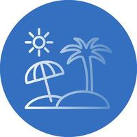 Beach Vector Icon Design