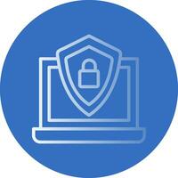 System Security Vector Icon Design