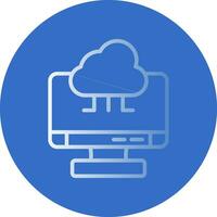 Cloud Computing Vector Icon Design