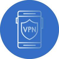 diseño de icono de vector vpn