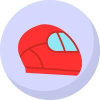 diseño de icono de vector de casco