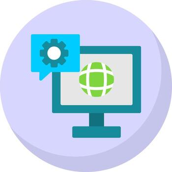 Computer science Vector Icon Design
