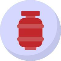 Gas bottle Vector Icon Design