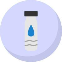 Water bottle Vector Icon Design