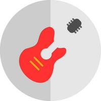 diseño de icono de vector de guitarra