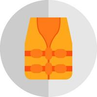 Life jacket Vector Icon Design