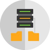 Data Backup Vector Icon Design